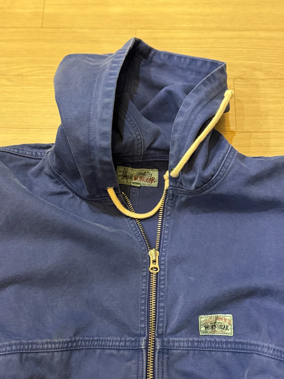 스투시 워크 자켓 언라인 캔버스 바자 블루 재킷 / M 상품이미지3