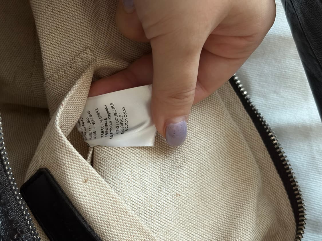 르메르 포춘 크로와상백 소프트 나파레더 다크초콜렛 (미니 X) 상품이미지7