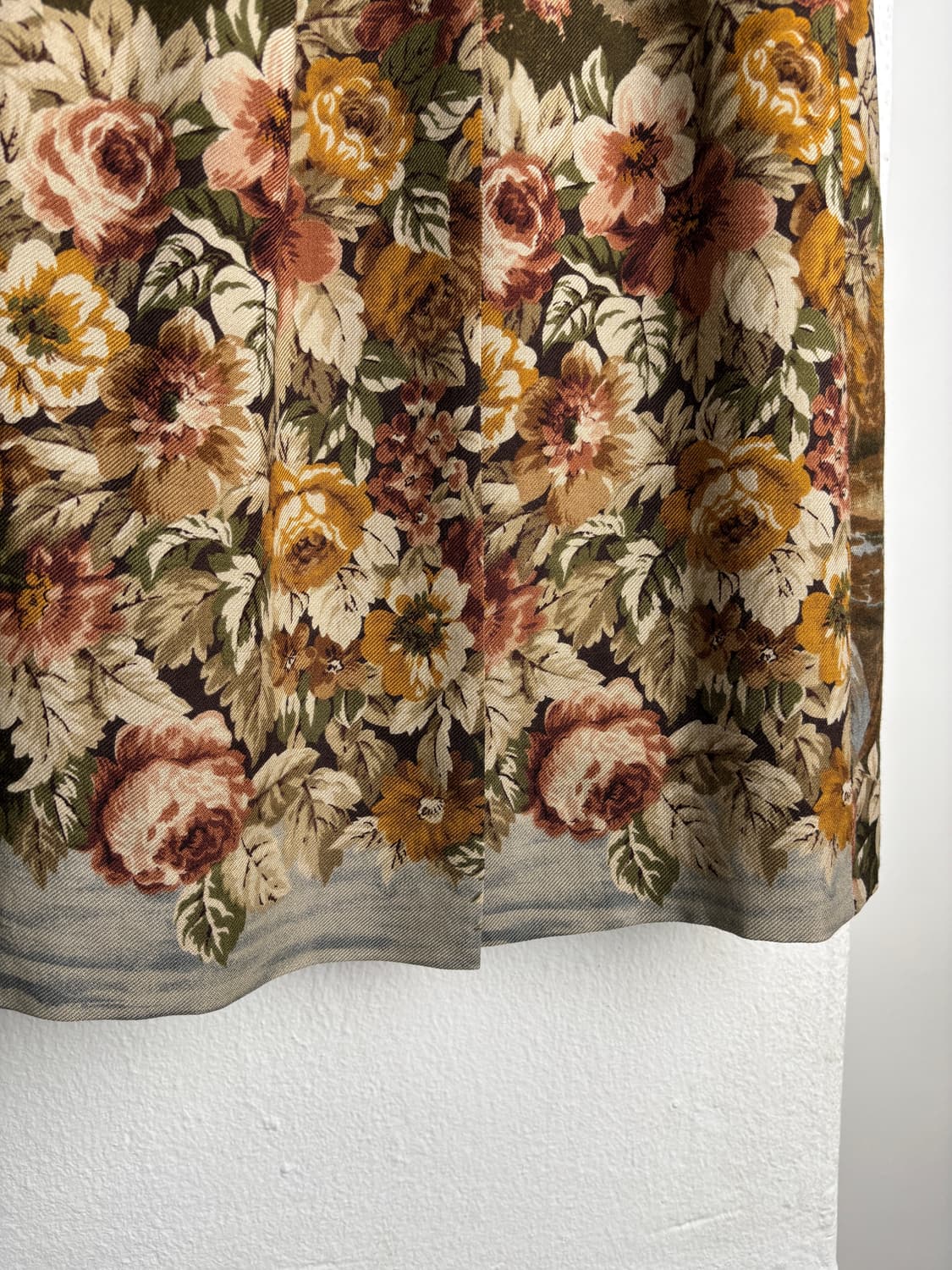 Vintage Burberry 80-90’s Wool&Silk skirt 상품이미지6