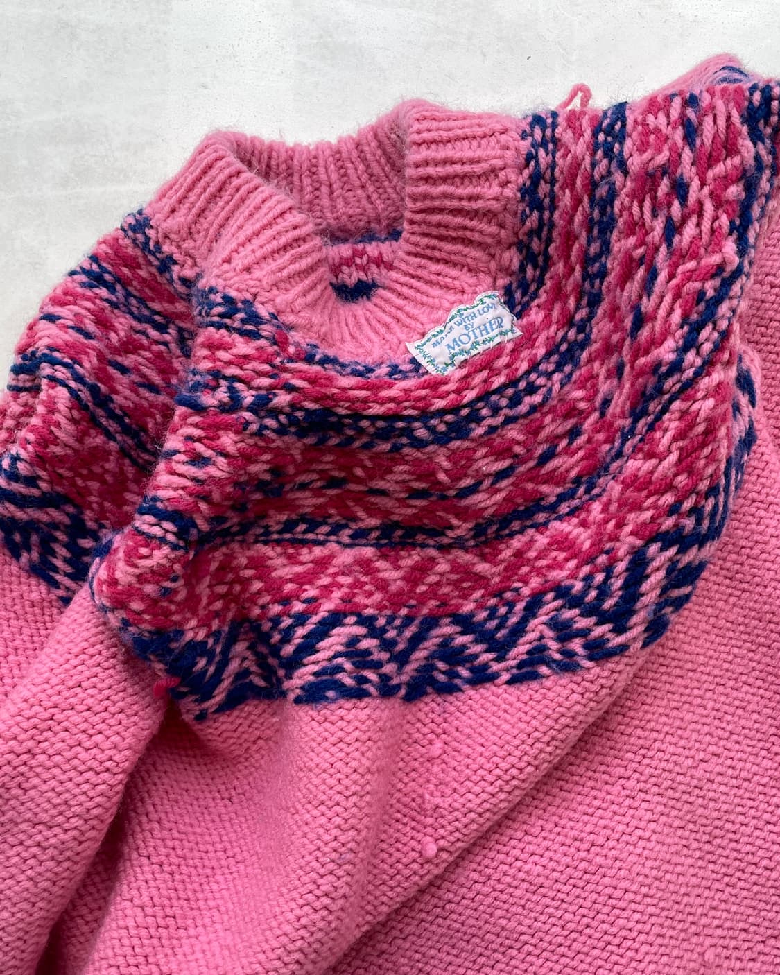 Vintage Hand made Wool Sweater 💕 상품이미지8