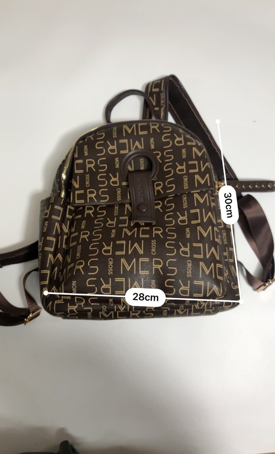 몽크로스 로고 백팩 상품이미지5