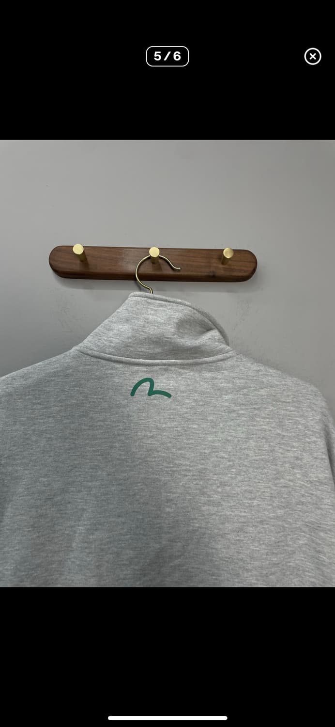 에비수 히든영문 포켓 하프집업 맨투맨 A3005 상품이미지5