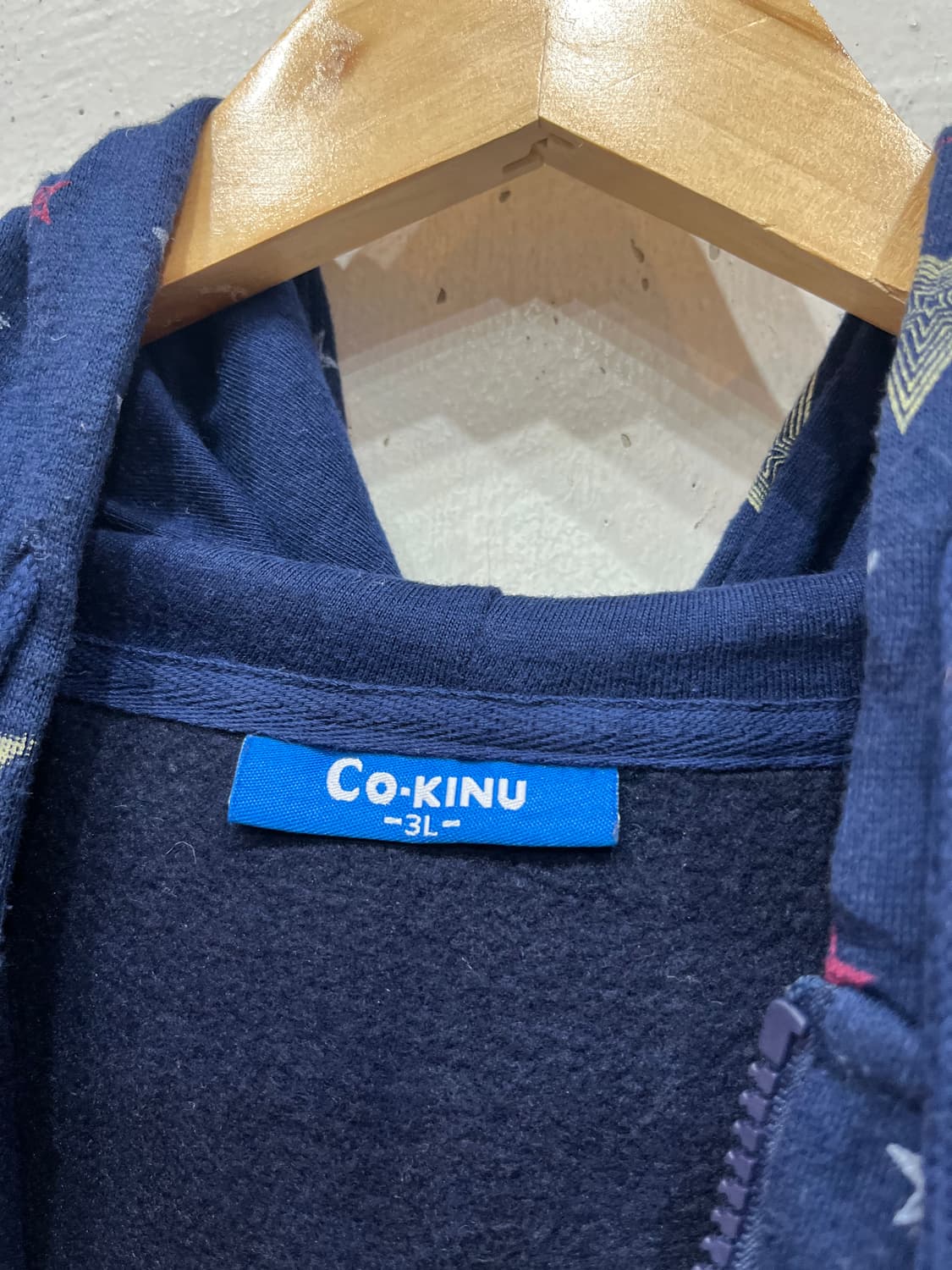 Co-KINU JPN 스타 펑크 후드집업  상품이미지4