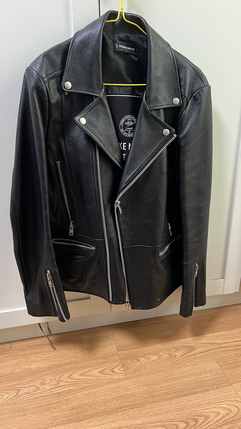 스테레오 바이널즈 라이더자켓 카우레더 상품이미지1