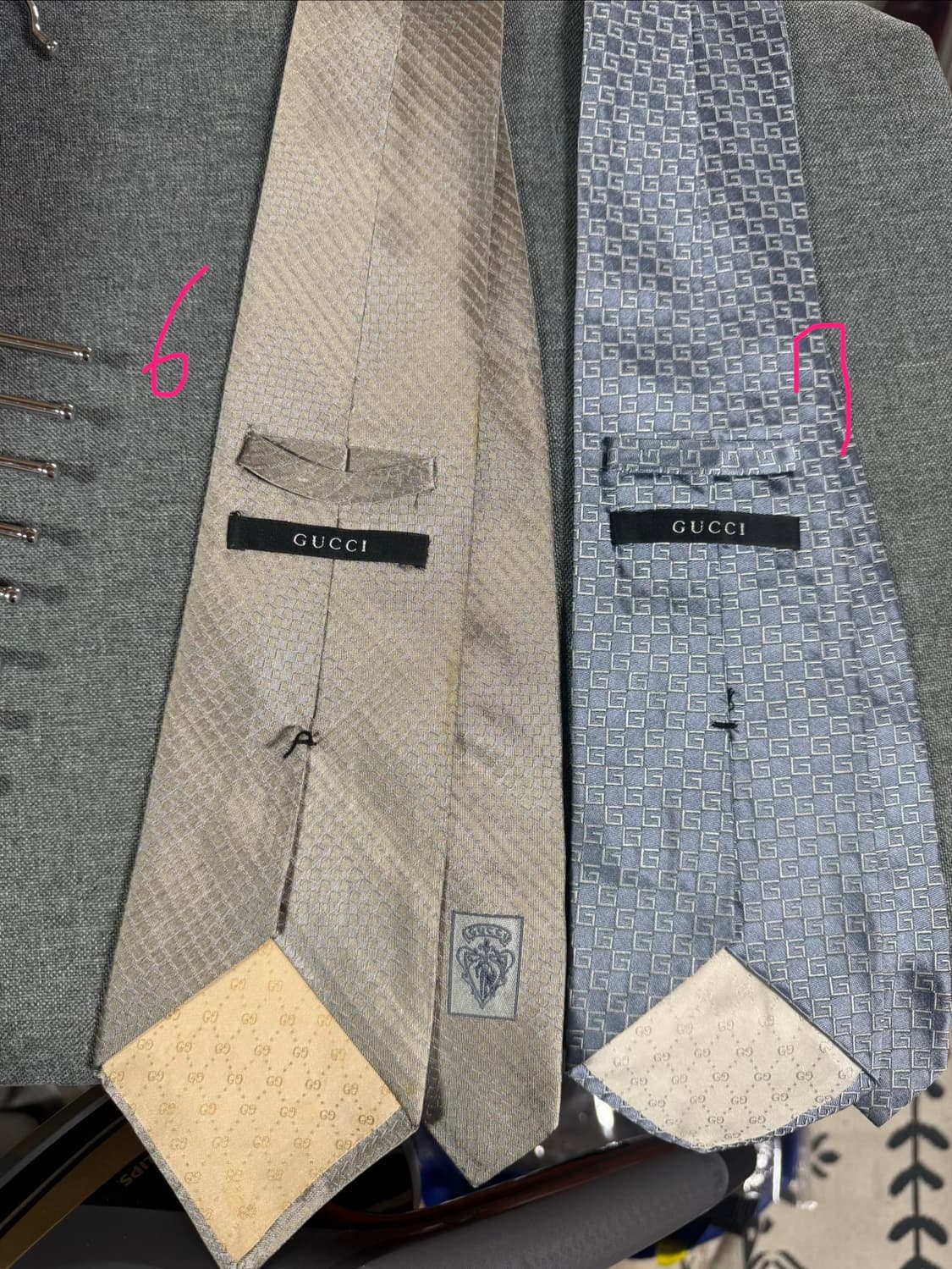 정품 명품 넥타이 20종 모음 (에르메스,루이비통, 구찌, 셀린 느 등등 상품이미지4