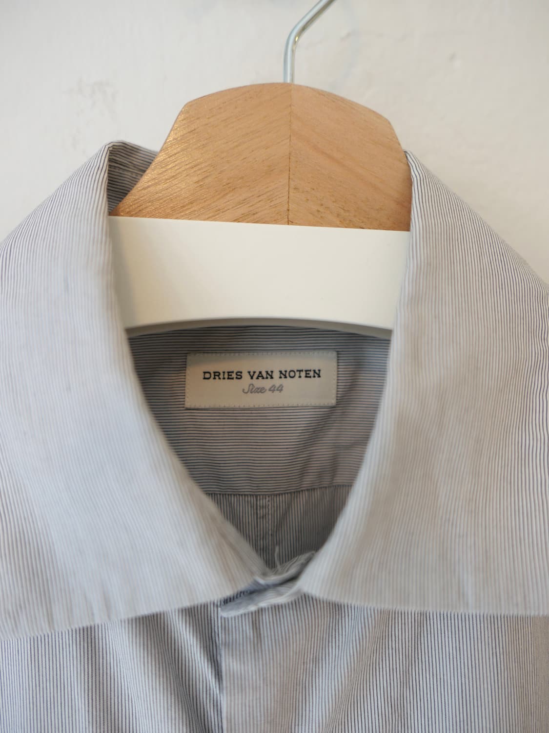 드리스 반 노튼 스트라이프 드레스 셔츠 상품이미지3