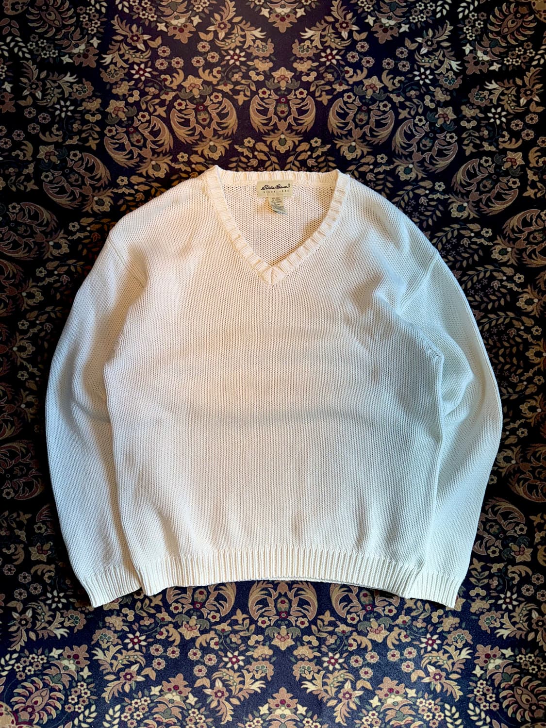 에디바우어 헤비 코튼 니트 스웨터 상품이미지1