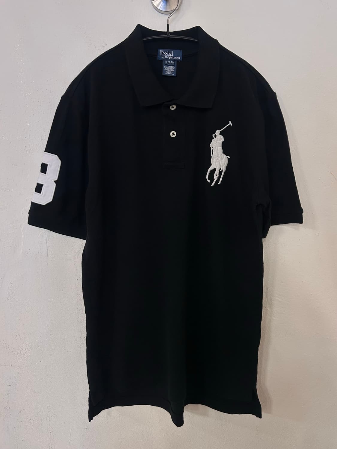 폴로 랄프로렌 빅포니 블랙 XL(실측 100)카라티 상품이미지1