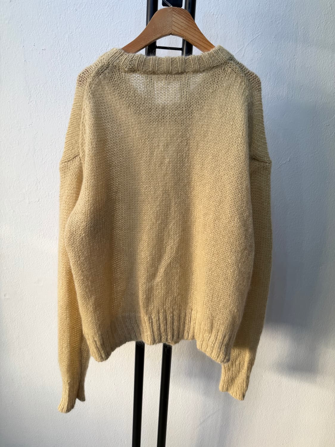 정품) GANNI 가니 자수로고 오버핏 니트 스웨터 S/M 상품이미지5