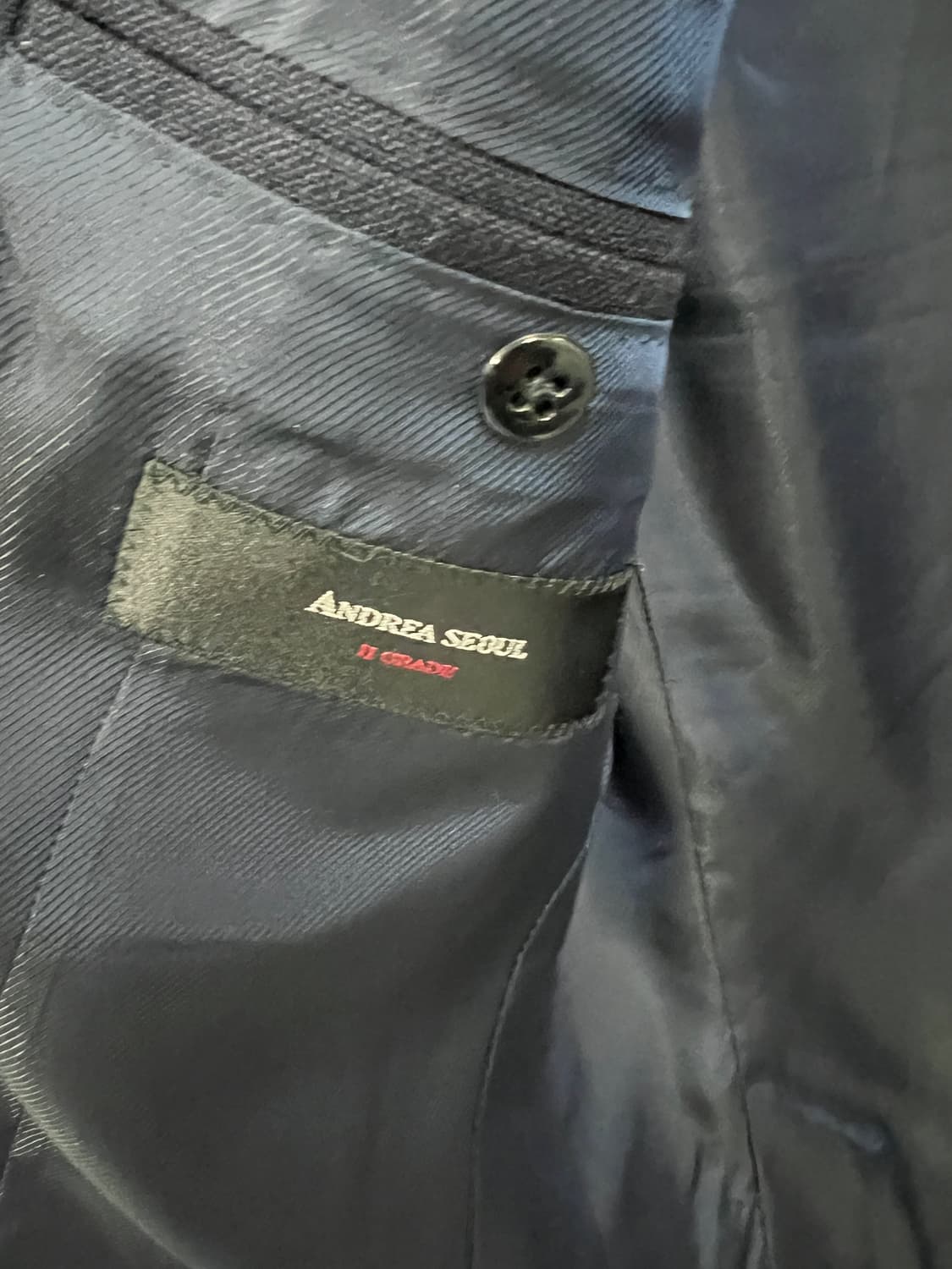 안드레아서울 링자켓 마에스터 다크네이비 로밧 스포츠코트 50 수선 x 상품이미지6