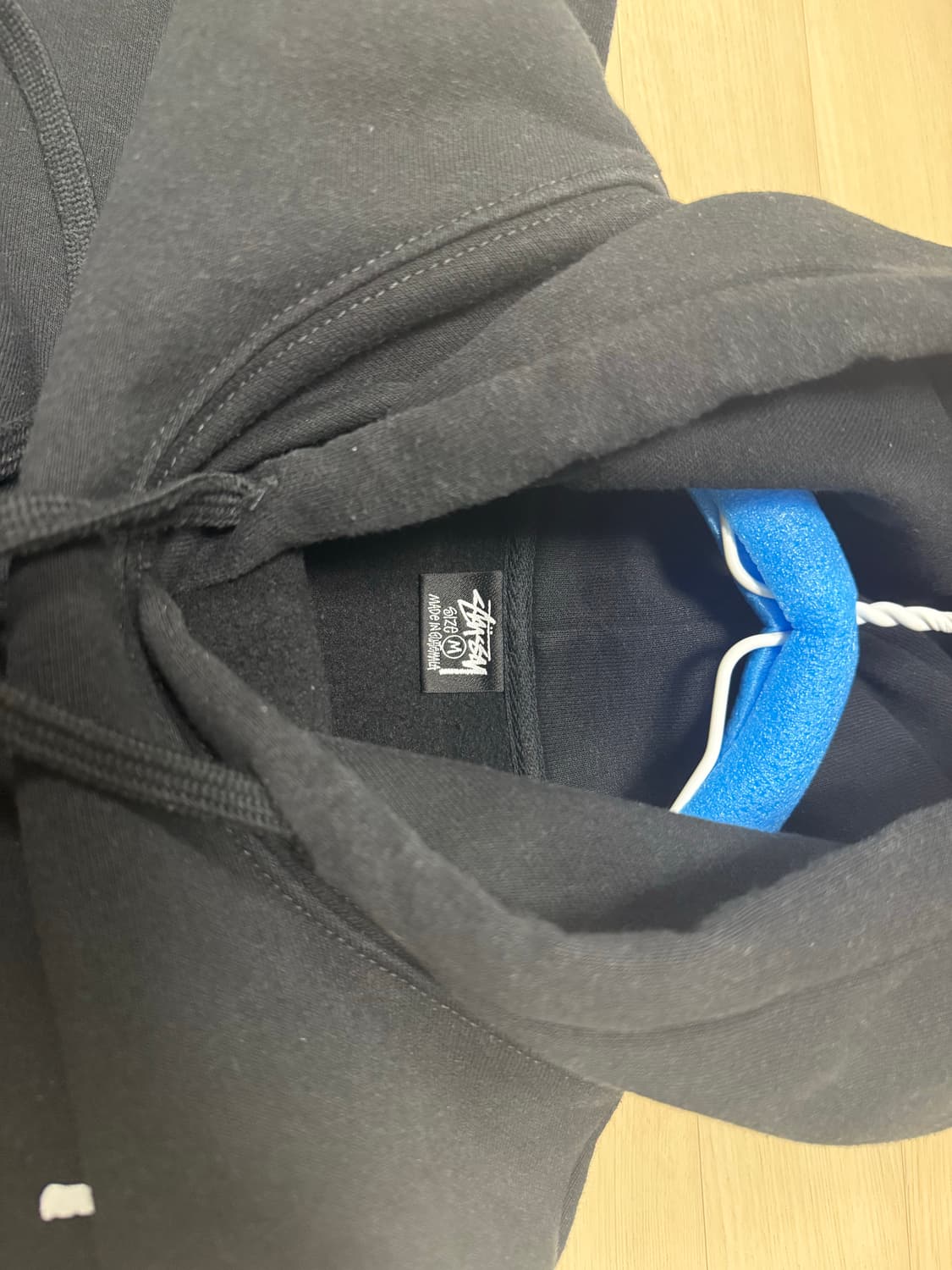 스투시 파리 후드티 M 상품이미지3