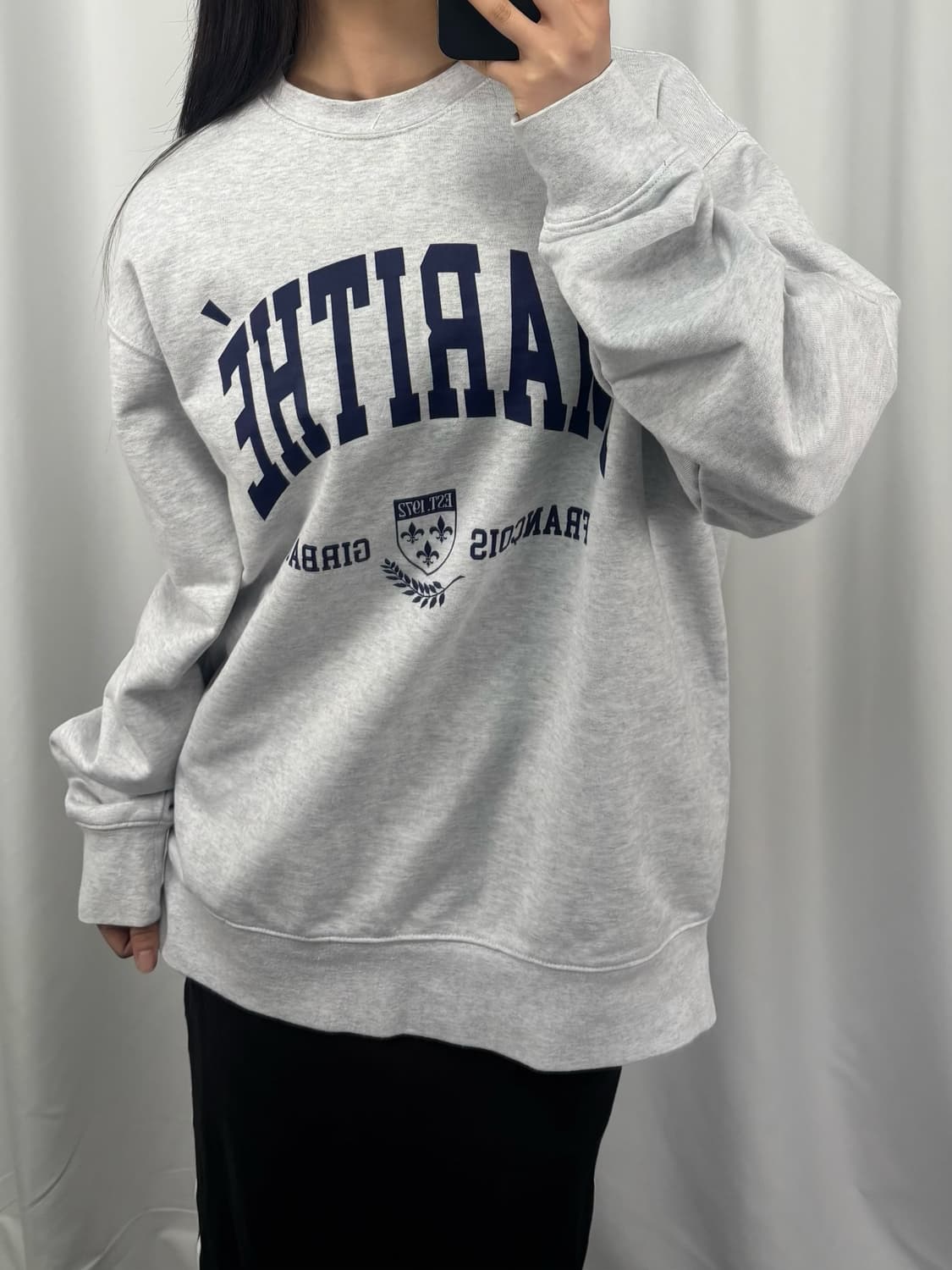 마리떼 프랑소와 저버 맨투맨 상품이미지2