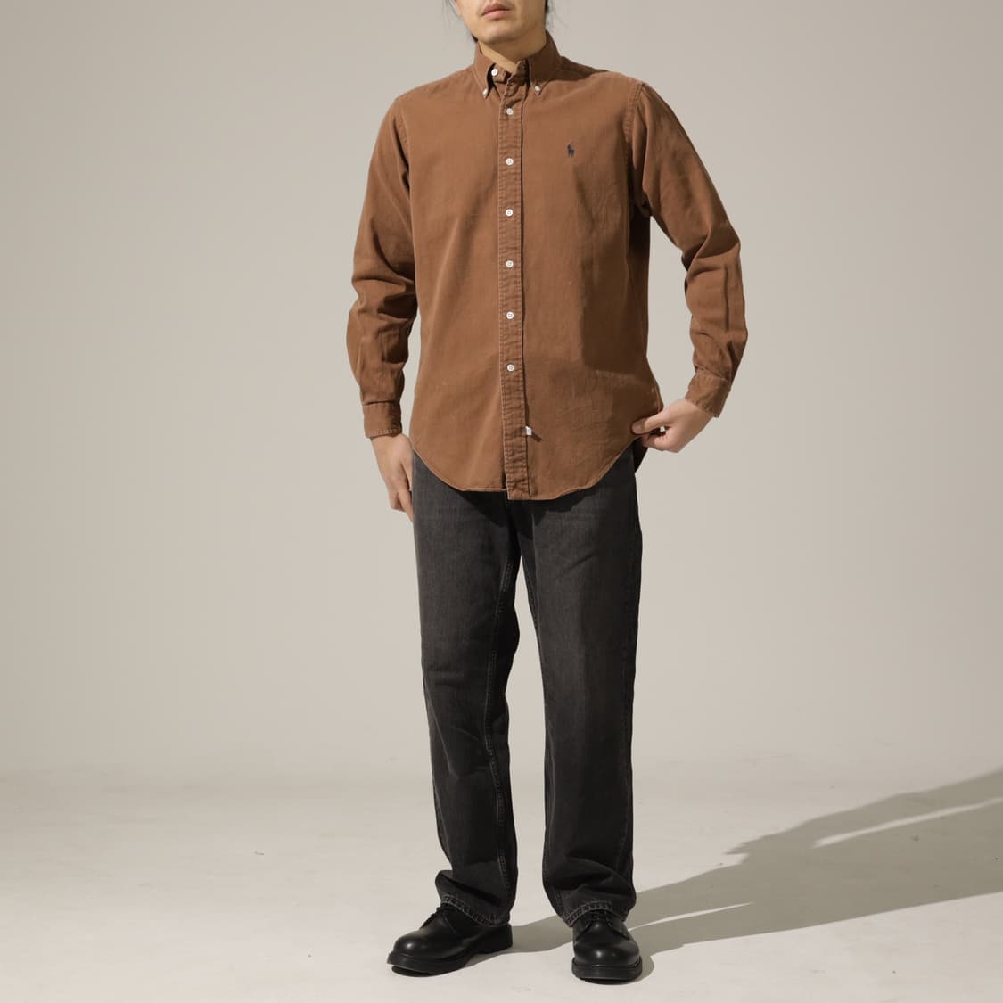 폴로 버튼다운 코튼 셔츠 상품이미지2