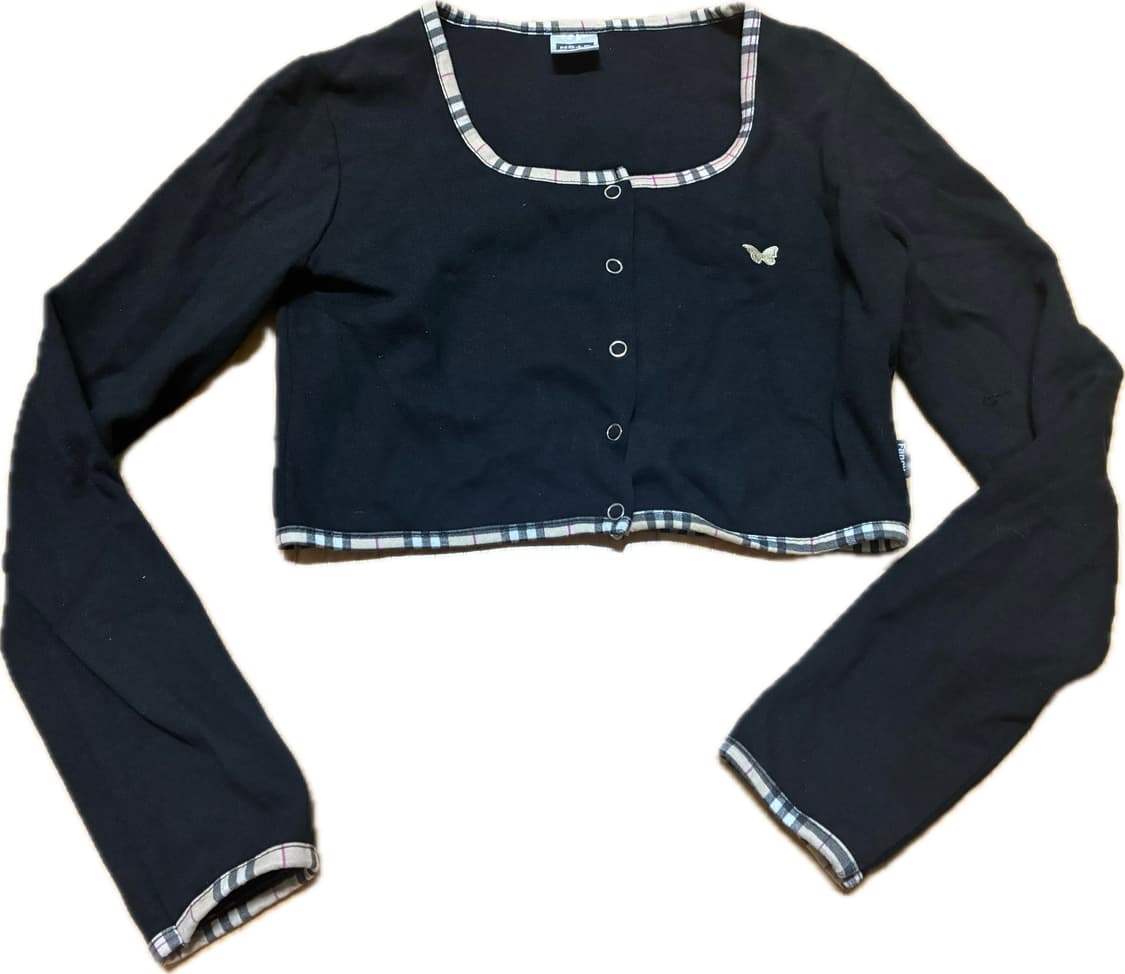 네스티팬시클럽 나비 크롭 가디건 os 상품이미지1