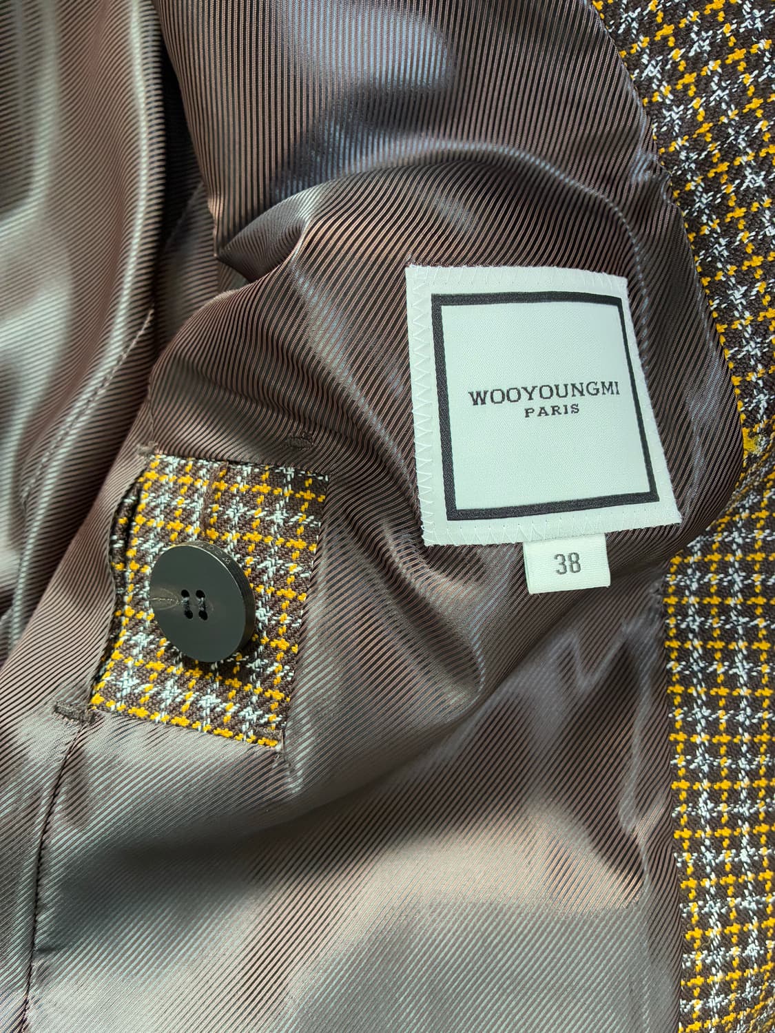 [38] 우영미 20FW 체크 블레이저 재킷 상품이미지6