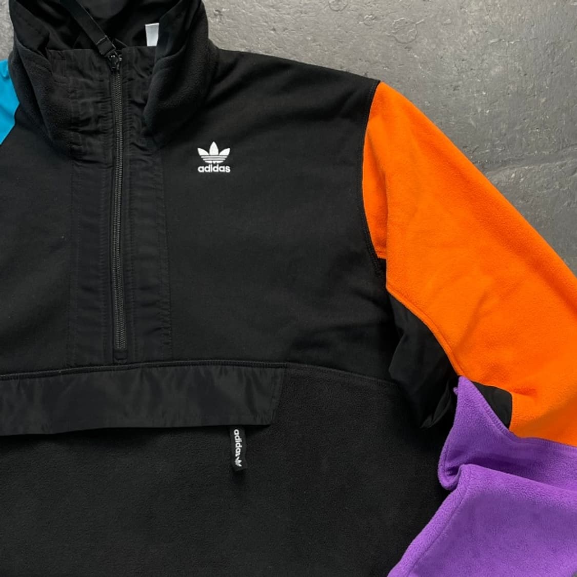 100 아디다스 PT3 후리스 아노락  상품이미지2