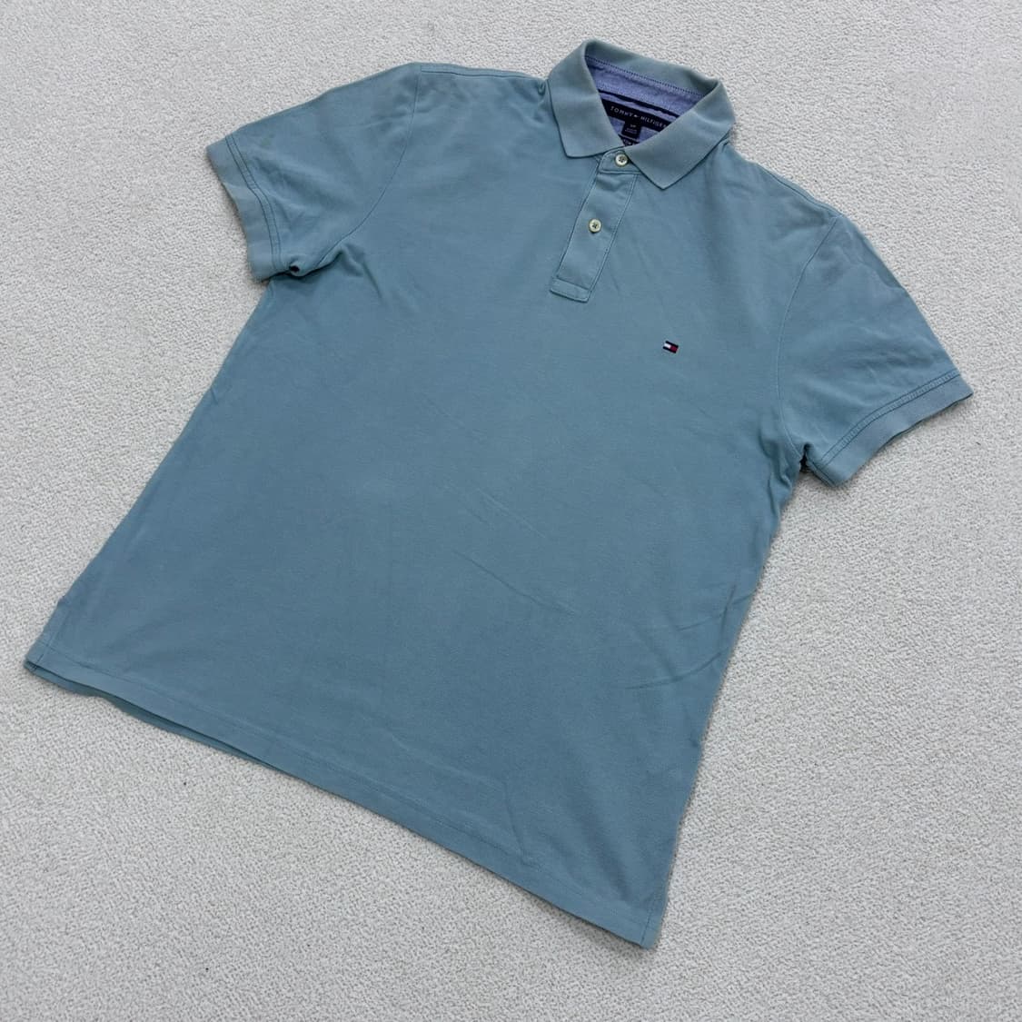 S 타미힐피거 남성 반팔 카라 티셔츠 0319E 상품이미지1