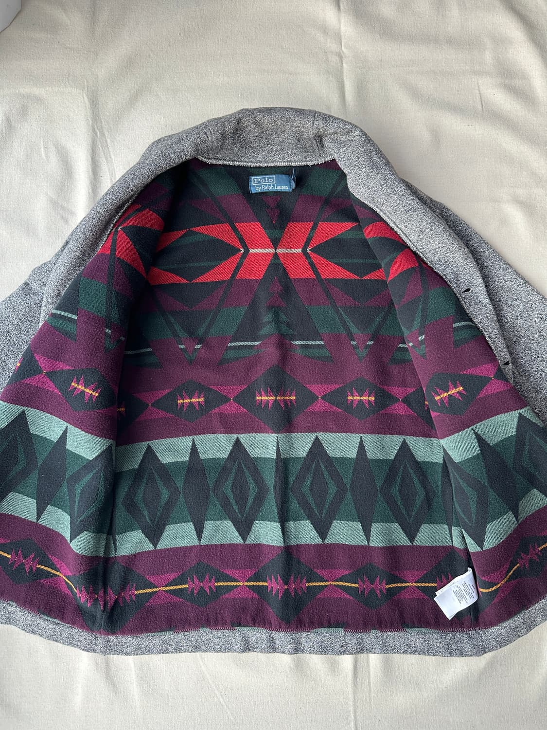 폴로 숄카라 나바호 가디건 S 상품이미지3