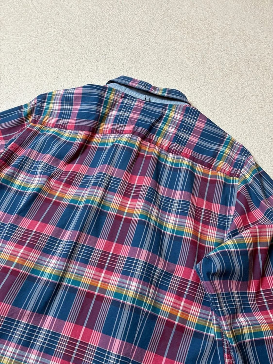 타미힐피거 00's Y2K 체크 셔츠 PN8063 상품이미지6