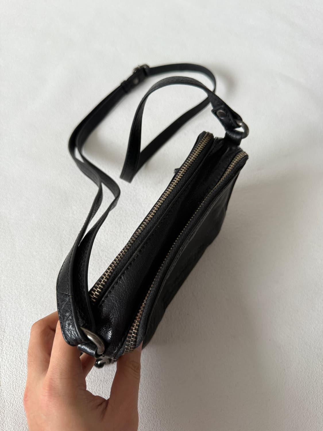 RANCH 레더 크로스백 상품이미지3