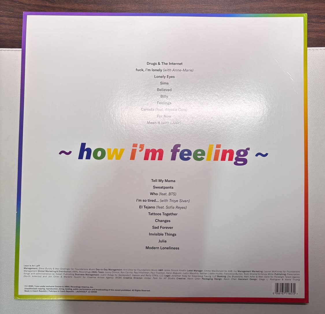LAUV LP 상품이미지2