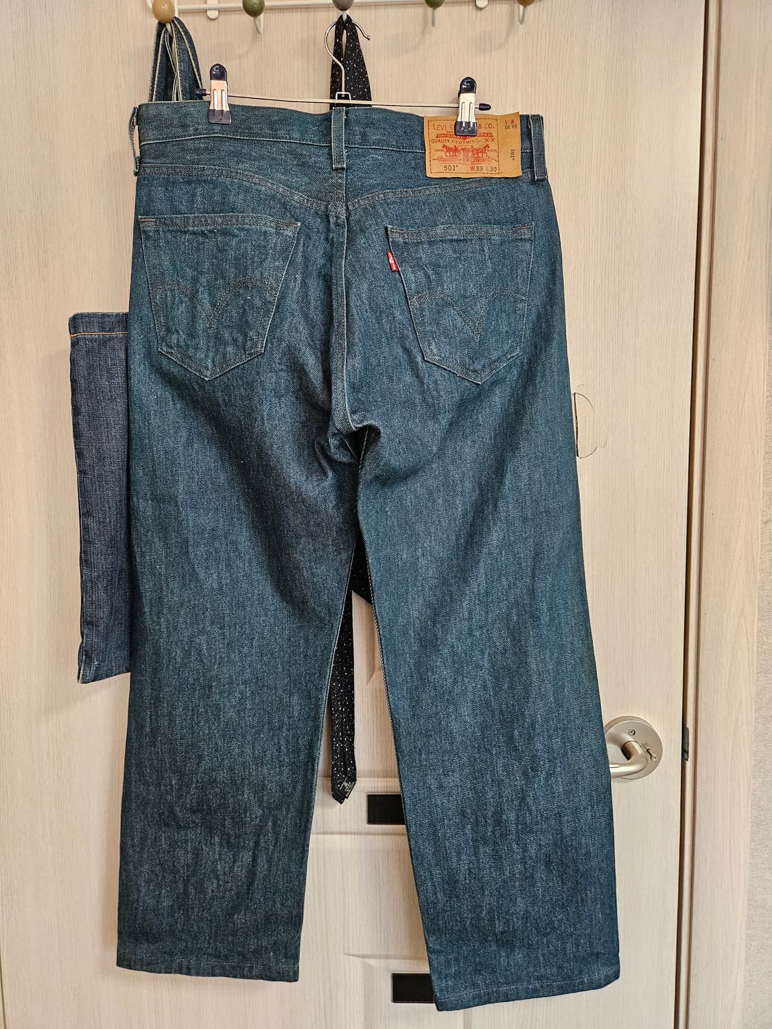 Levis 501 33x30 크롭 리바이스 상품이미지2