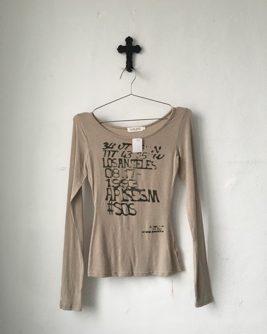 Lettering printing sleeve 상품이미지2