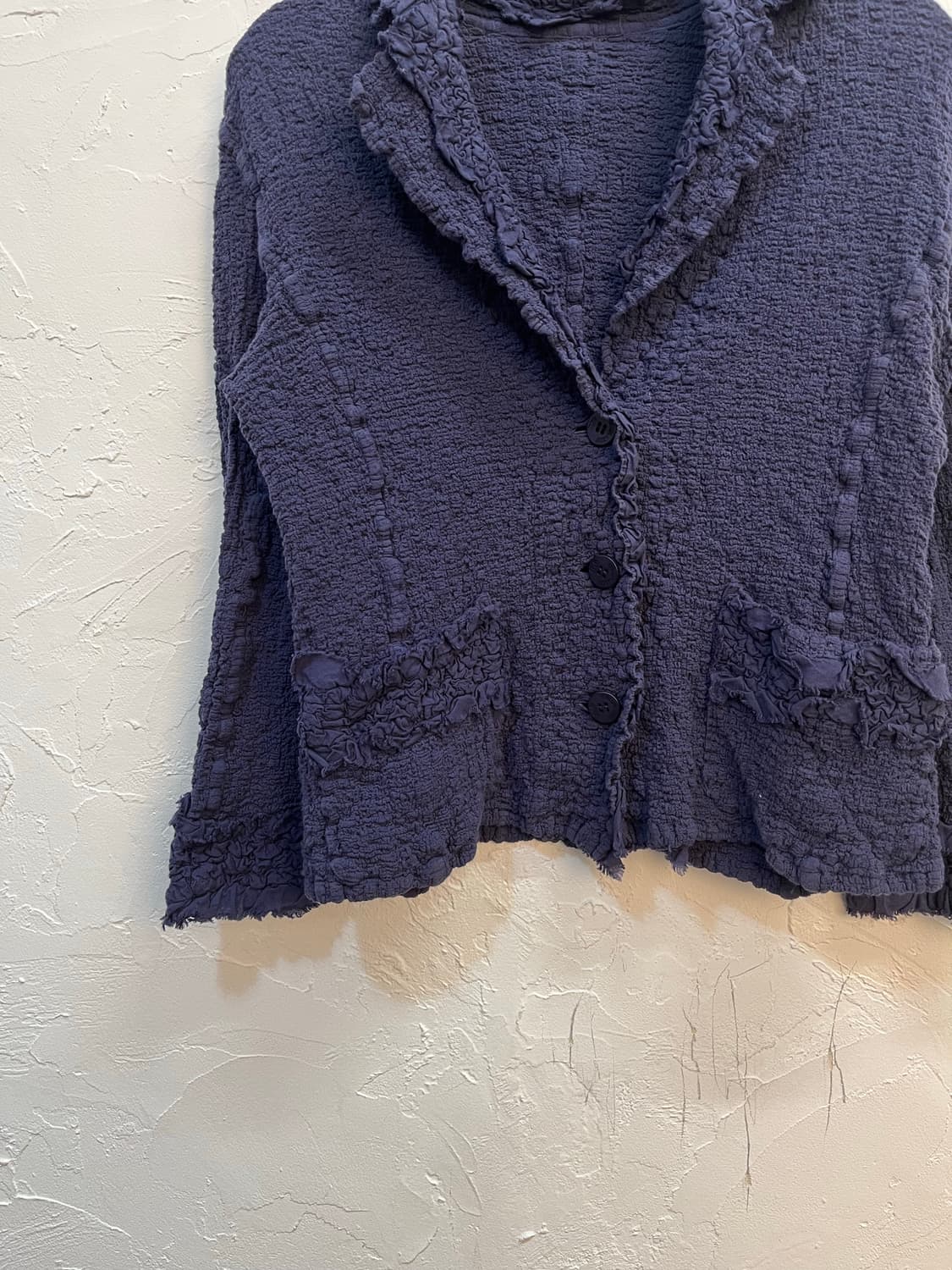 이세이 미야케 콜리플라워 주름 자켓 상품이미지5