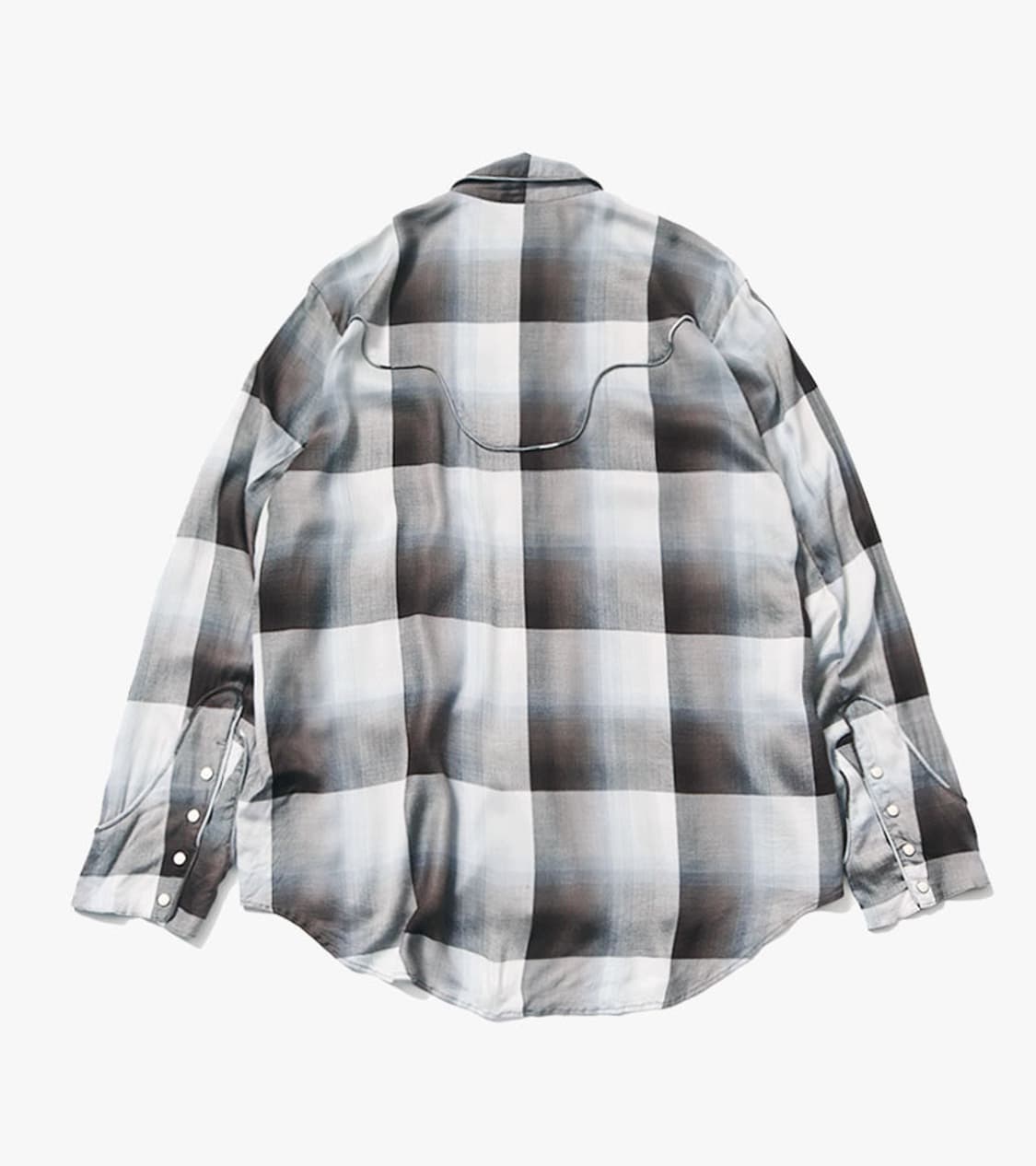 SUGARHILL - OMBRE CHECK WESTERN SHIRT 상품이미지10