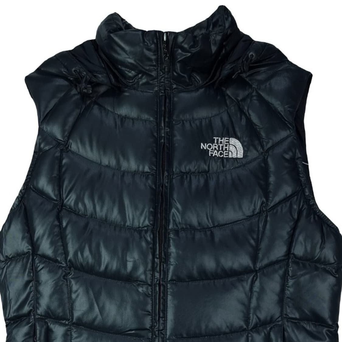 [노스페이스] 구스다운 유광 후드 패딩 베스트 조끼 M17566 상품이미지4