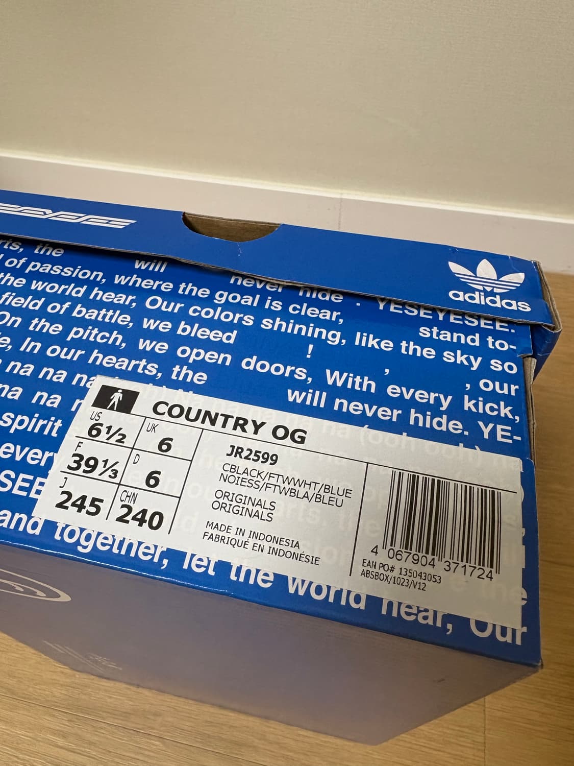 Adidas x Yeseyesee 컨트리 OG 코어 상품이미지7