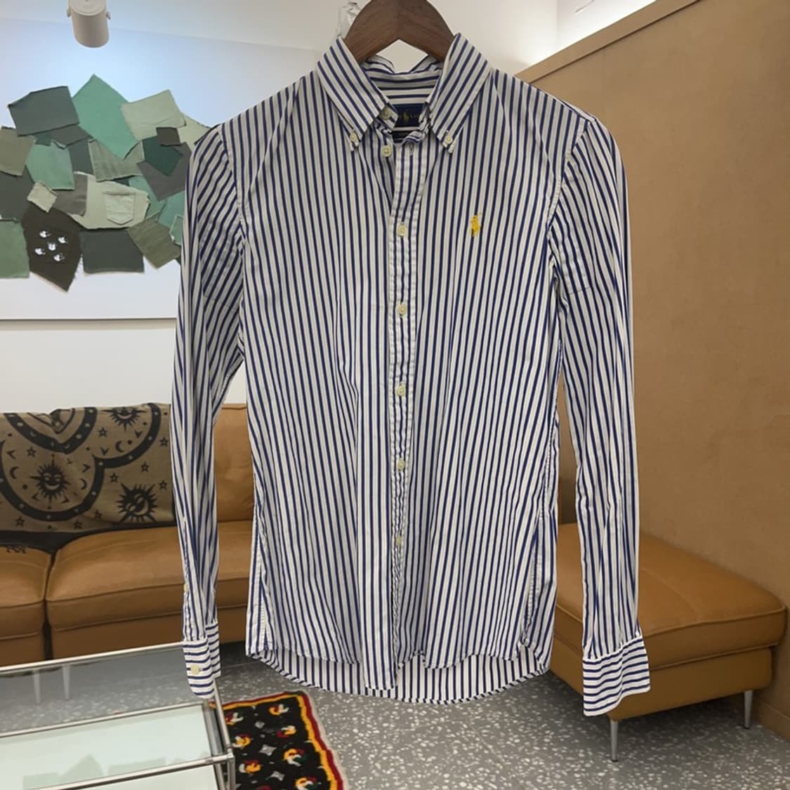 폴로 랄프로렌 캐주얼 빈티지 스트라이프 슬림핏 셔츠 90 C08025 상품이미지3