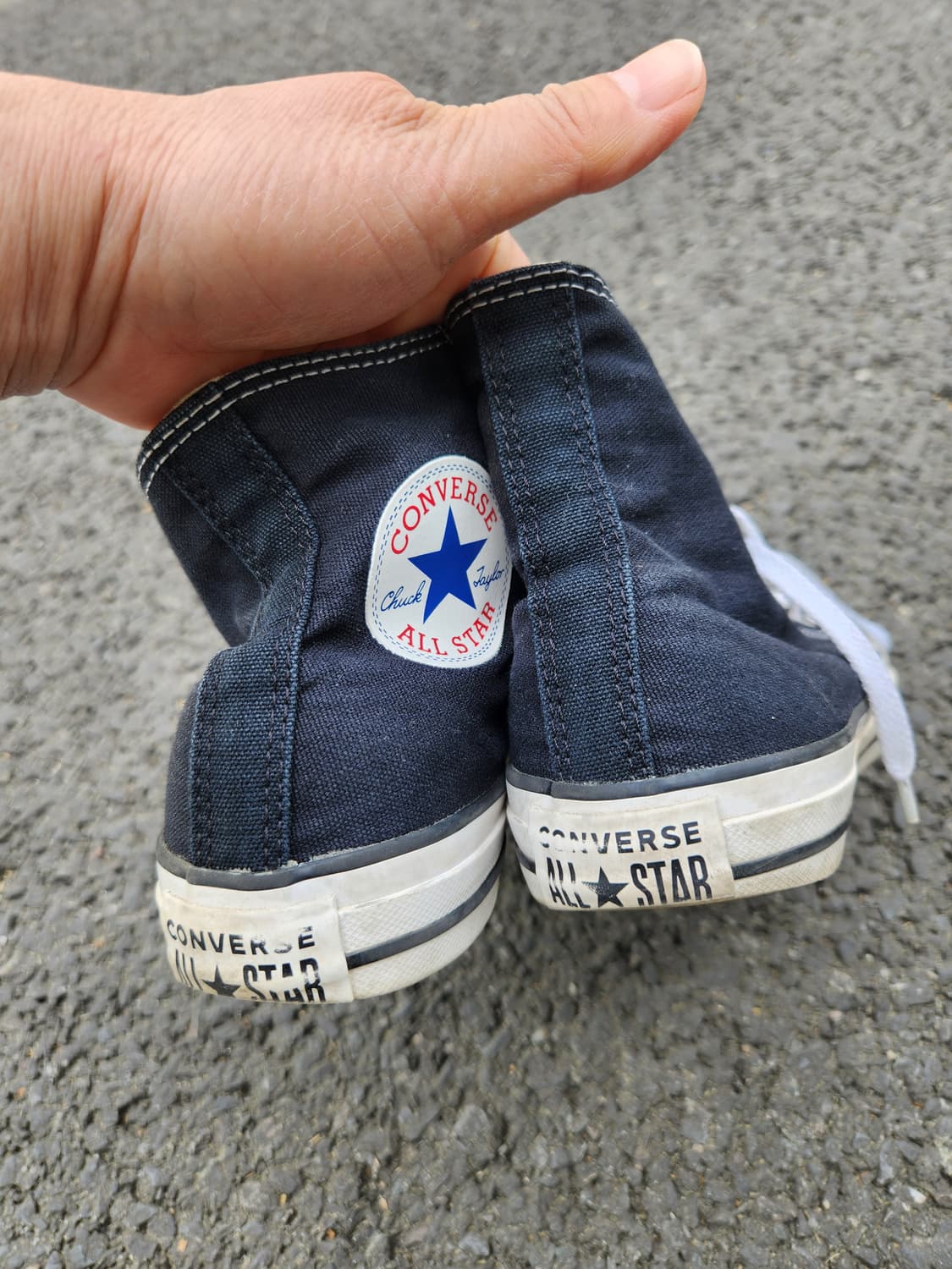 컨버스 올스타 블랙 하이 스니커즈 운동화235 상품이미지3