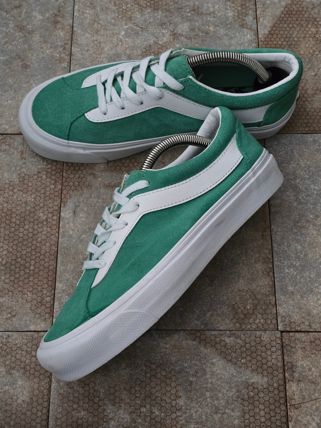 (245)반스 볼드 엔아이 그린  상품이미지3