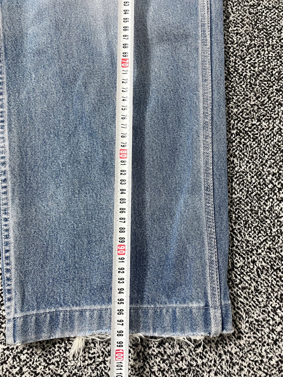 빈티지9. DN MECCA 루즈핏 청바지 데님팬츠 스트랩 포인트 상품이미지7