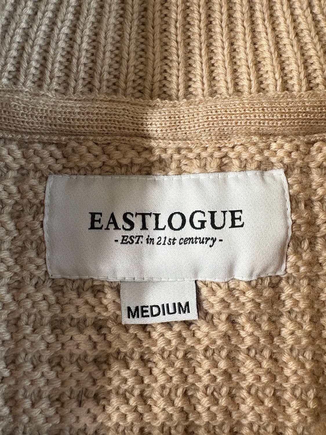 (M 100) 이스트로그 아란 풀오버스웨터 상품이미지3