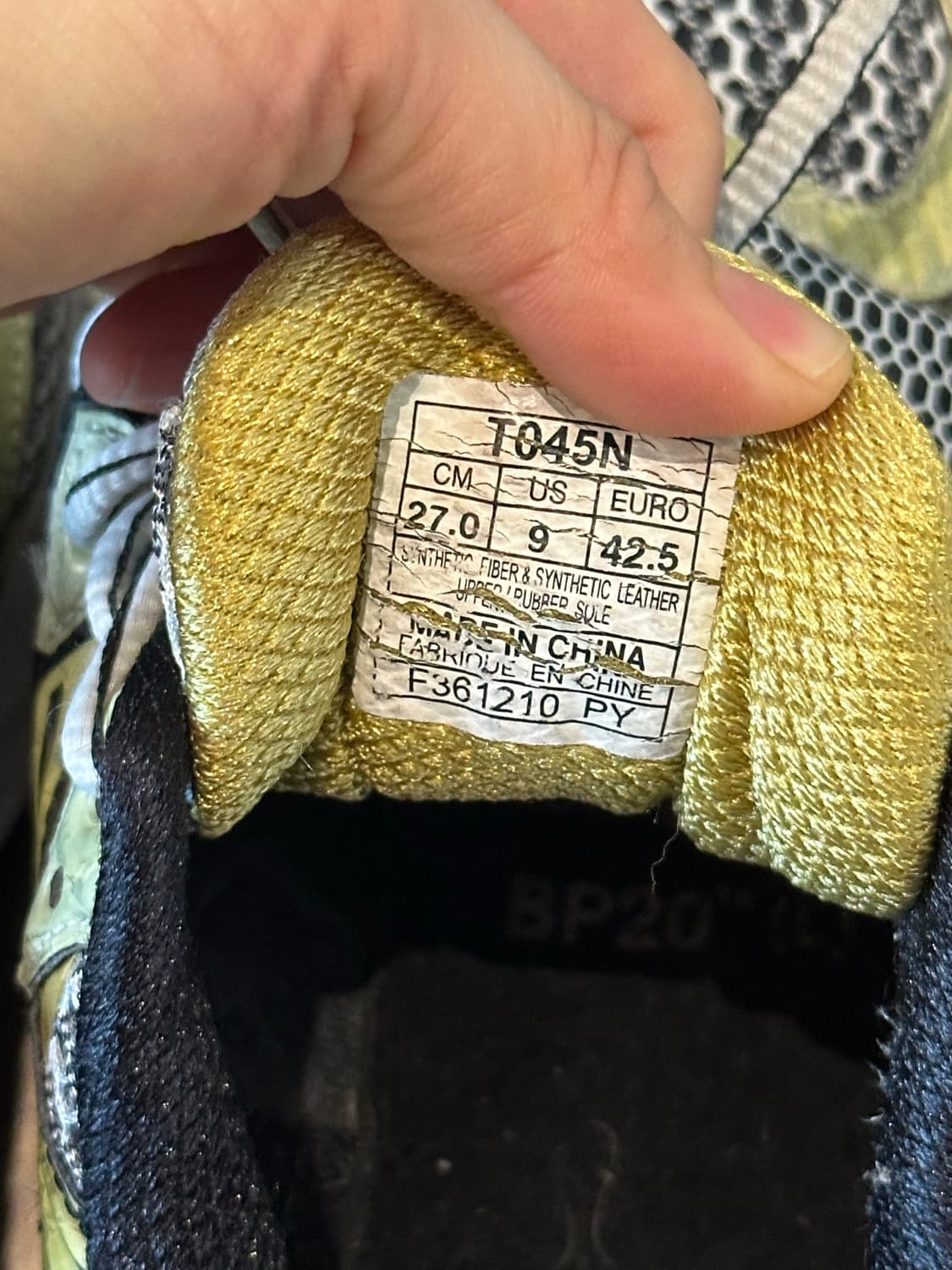 아식스 젤 운동화 270mm 상품이미지9