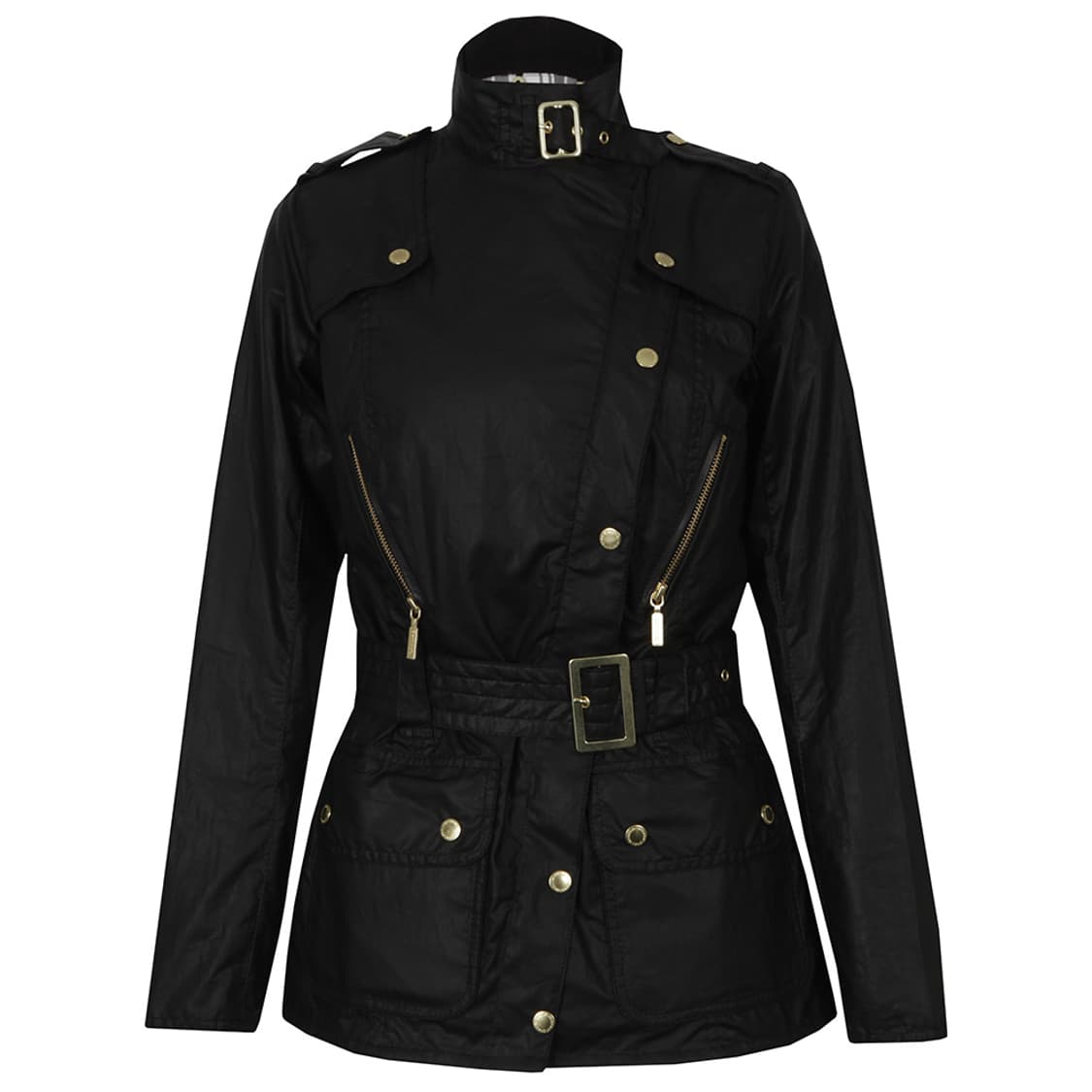 BARBOUR 바버 인터네셔널 에이프릴 왁스 자켓 UK10 상품이미지1