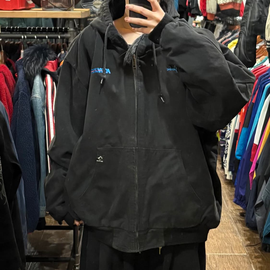 [HI] 드라이덕 워크자켓 블랙 상품이미지1