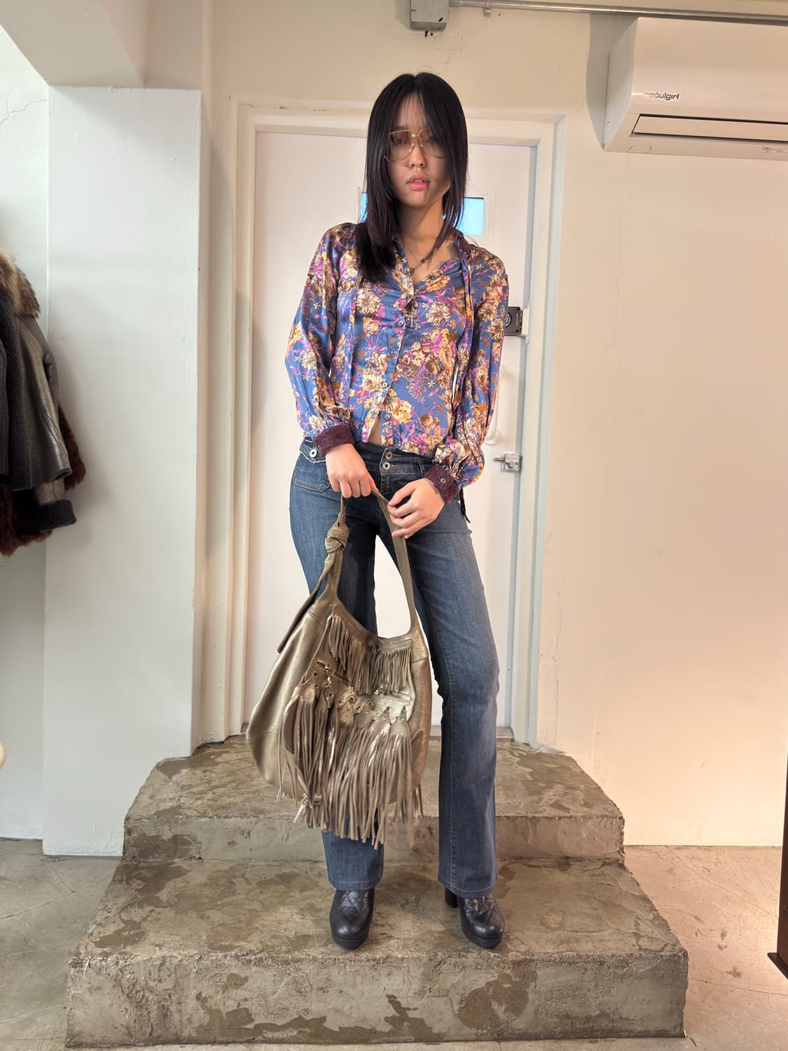 Dolce&Gabbana Floral Silk Blouse/ 38 상품이미지4