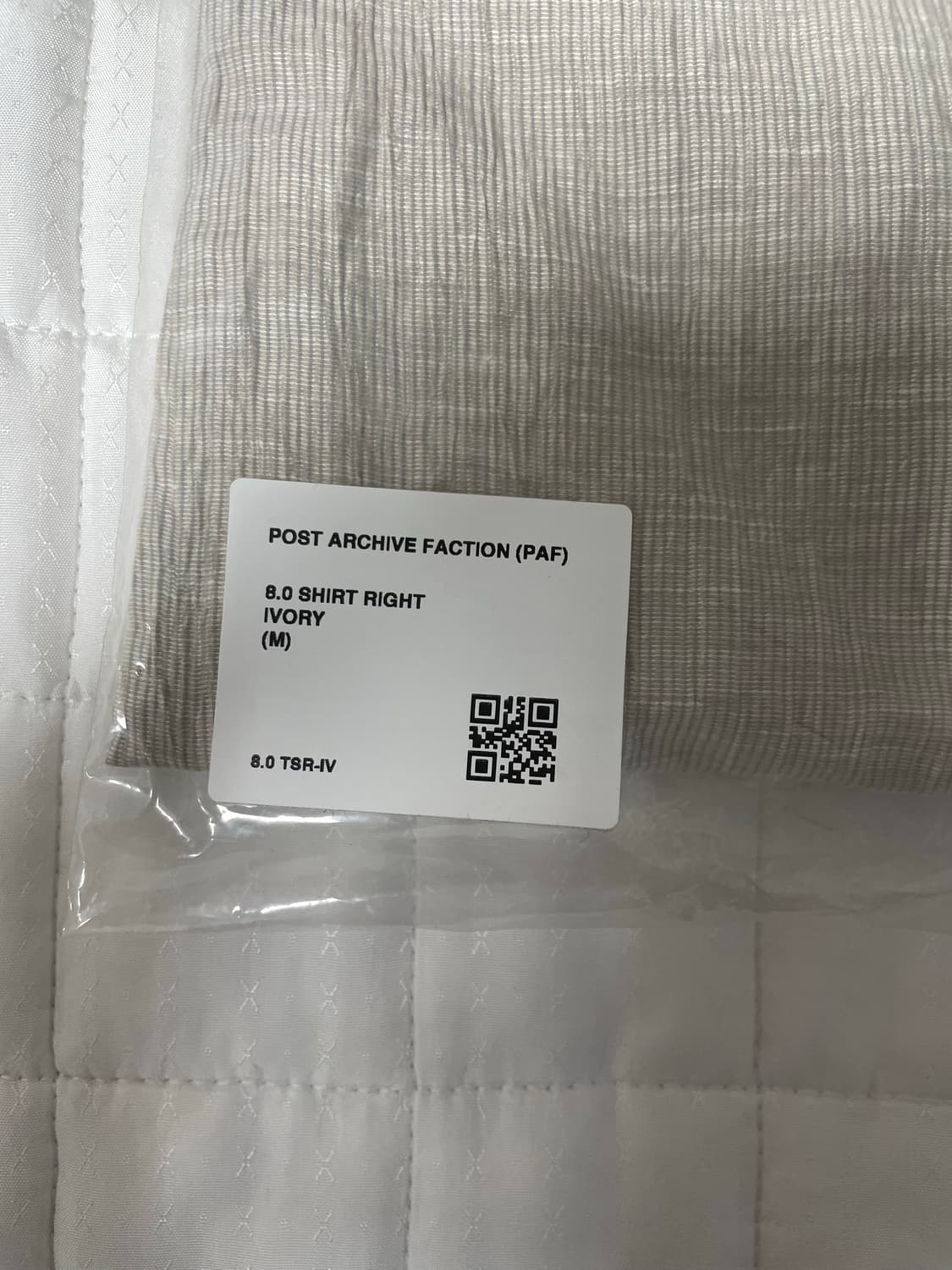 Paf 8.0 Shirt Right Ivory 상품이미지9