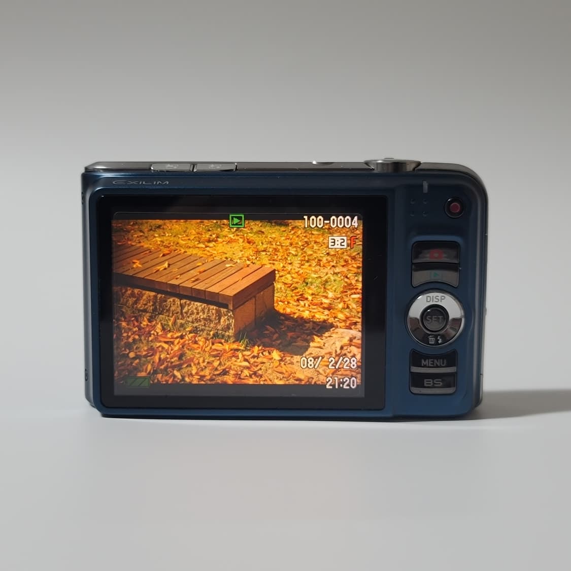 카시오 엑슬림 EX-H10 블루 츄 디카 상품이미지3