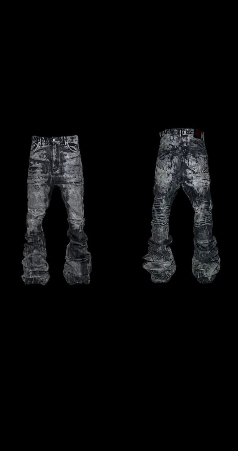 에모스탠스클럽 펜타그램 플레어진 상품이미지1