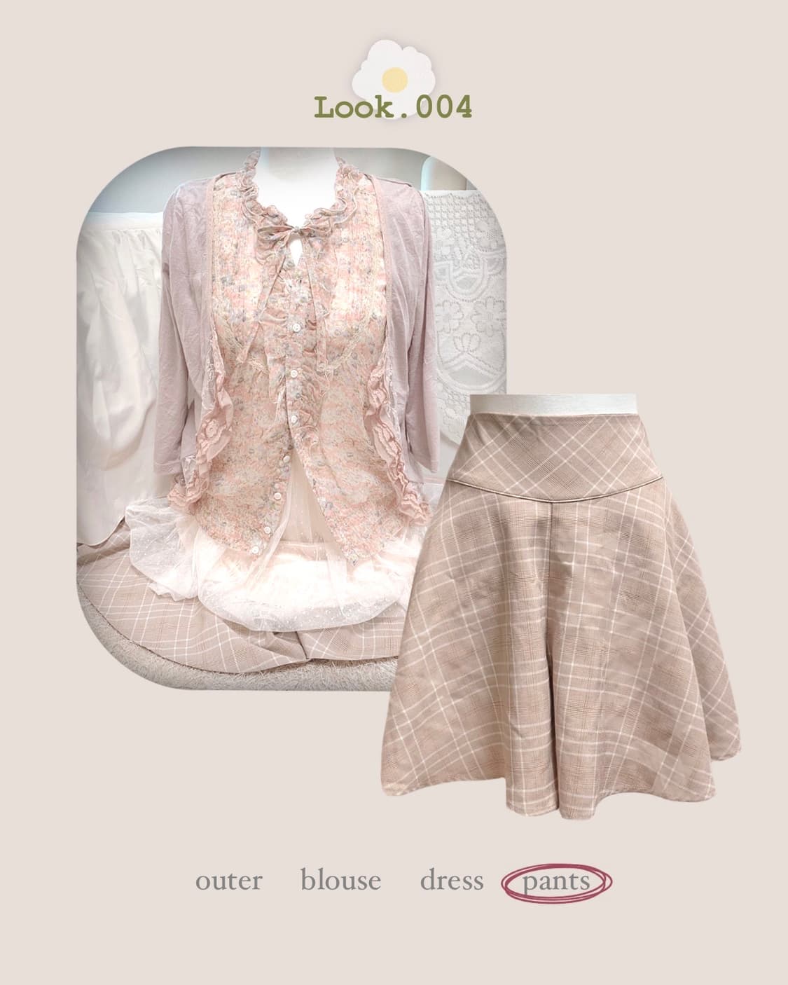 coral pink fairy set 상품이미지5