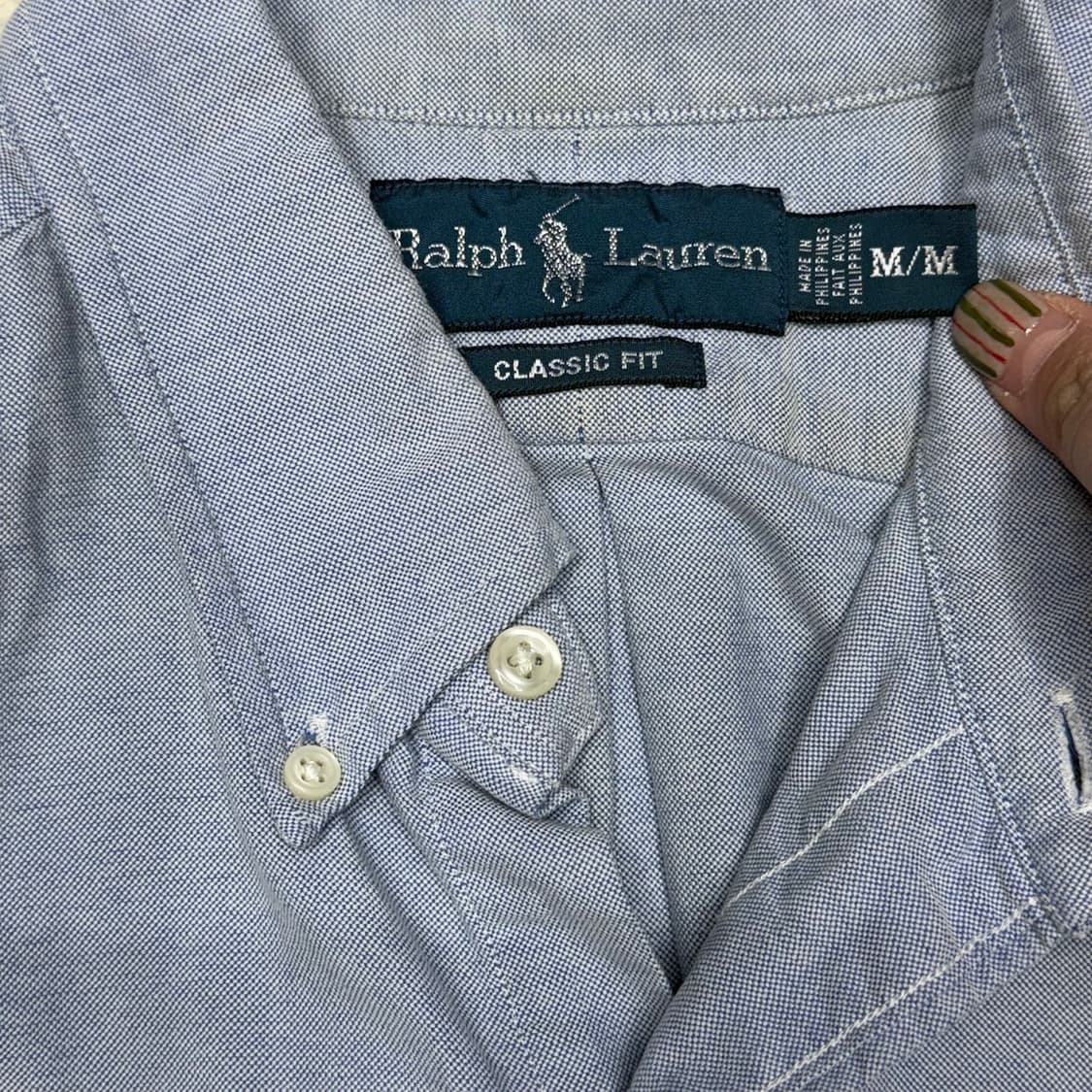 [M] 랄프로렌 클래식핏 반팔 셔츠 상품이미지5