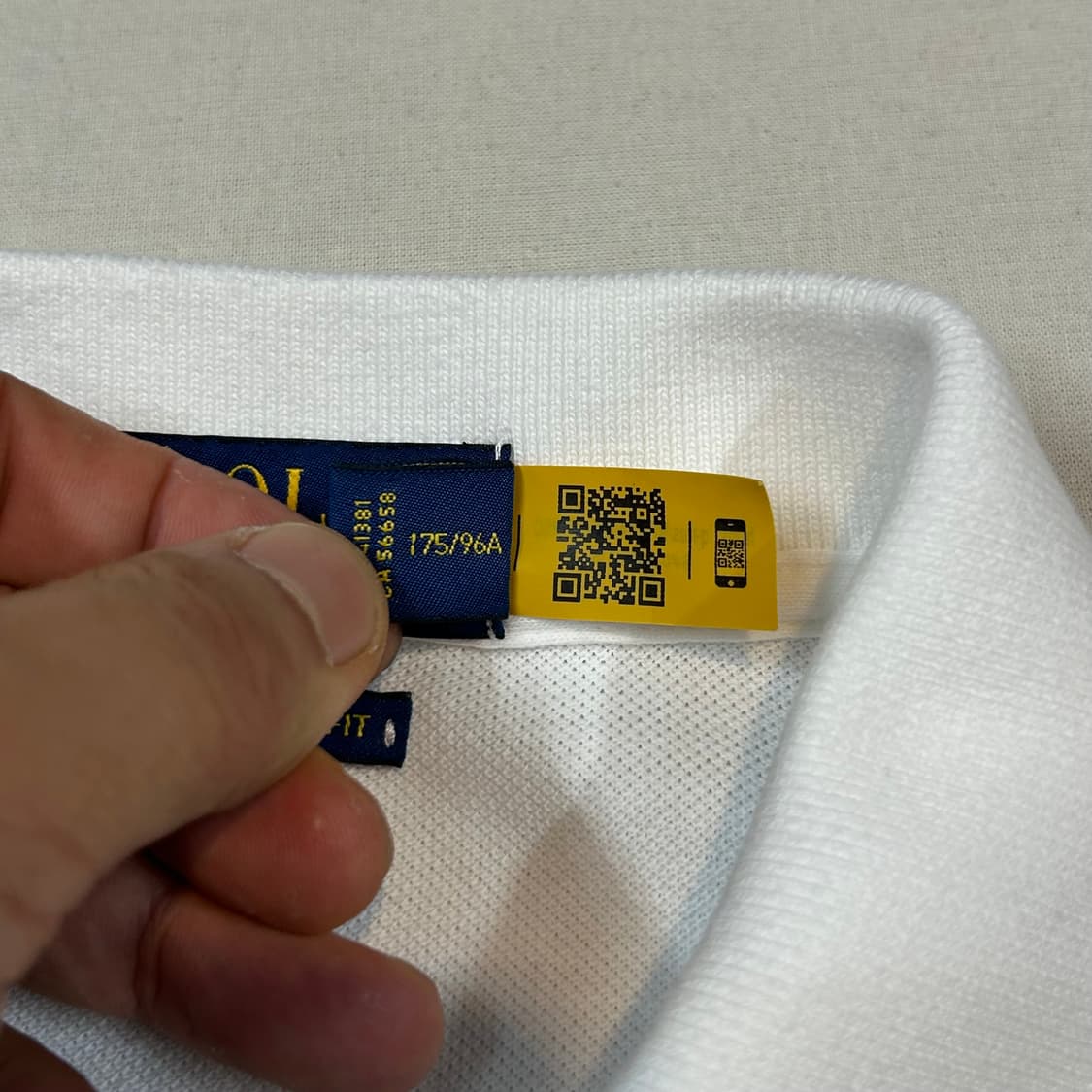 M) 폴로 랄프로렌 클래식 반팔 카라티 PK 신형 큐알탭 W29 상품이미지8