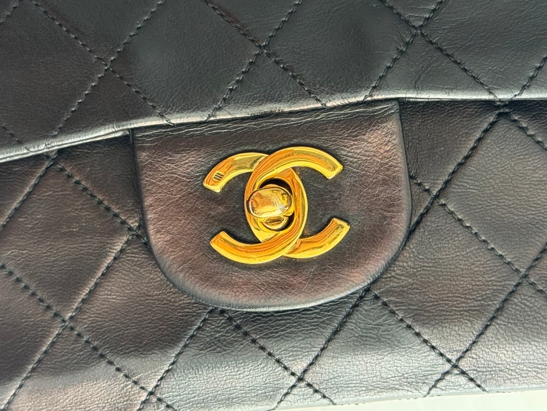 샤넬 클래식 플랩 스몰 빈티지 블랙 상품이미지9