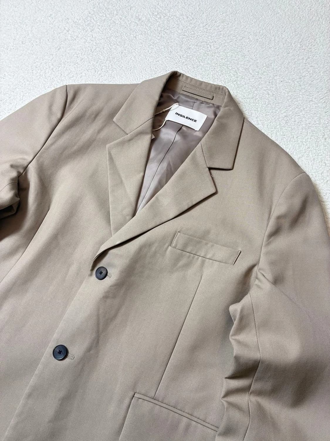 인사일런스 INSILENCE 미니멀 울 블레이저 PN7508 상품이미지2