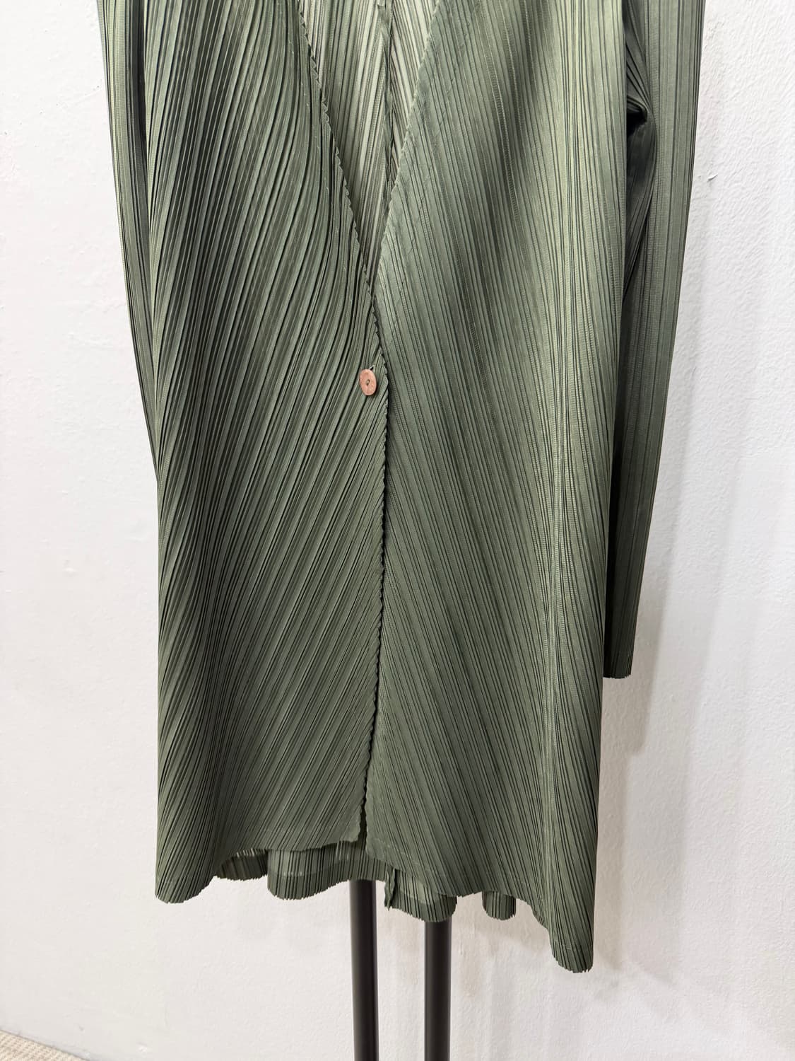 정품) 플리츠미 가디건 자켓 카키 F 상품이미지3