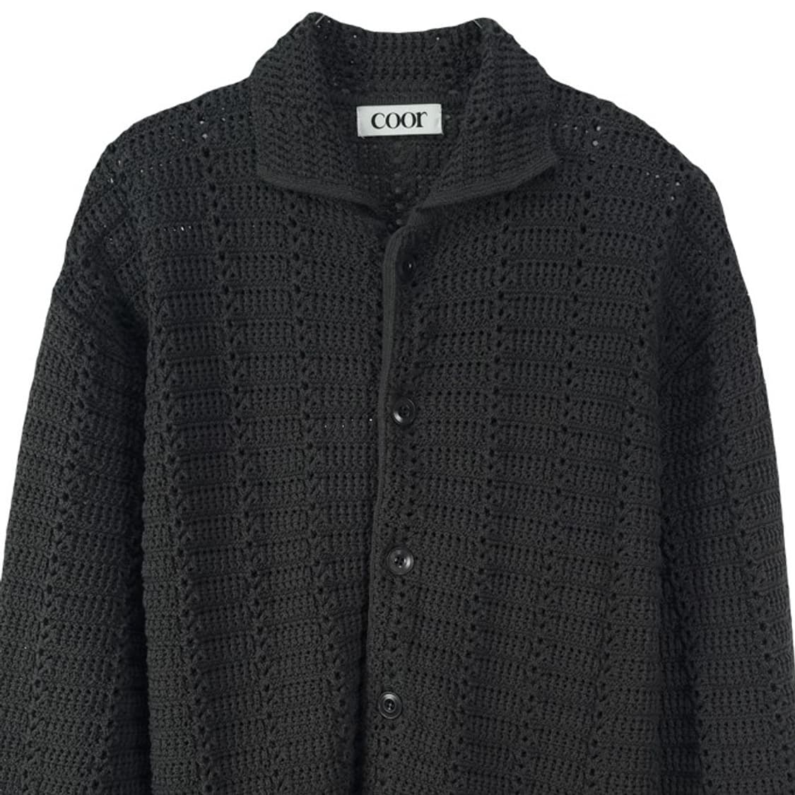 [쿠어] 어바핏 카라 니트 가디건 M18628 상품이미지4